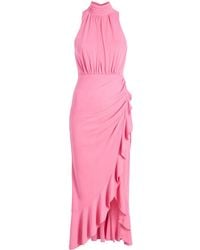 Cinq À Sept - Antonia Asymmetric Midi Dress - Lyst