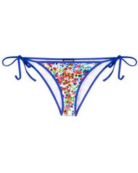 DSquared² - Slip bikini a fiori - Lyst