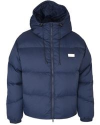 MSGM - Hooded Down Jacket - Lyst
