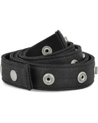 Rick Owens Porterville Snap Belt in Black for Men | Lyst Rick Owens Porterville Snap Belt in Black for Men | Lyst