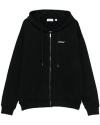 Off-White c/o Virgil Abloh - Off 'Half Arrow Skate' Zip Hoodie - Lyst