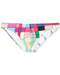 Amir Slama - Geometric-Print Swim Trunks - Lyst
