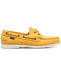 Sebago - Polka-Dot Leather Boat Shoes - Lyst