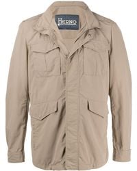 Herno - Veldjack Met Hoge Hals - Lyst