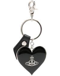 Vivienne Westwood - Mirror Heart Orb Keychain - Lyst
