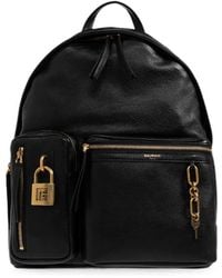 Balmain - Rucksack Mit Schloss - Lyst