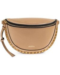 Isabel Marant - Skano Studded Leather Shoulder Bag - Lyst