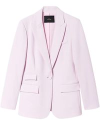 Twinset - Cady-Texture Blazer - Lyst