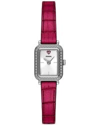 Fossil - Raquel Heart-Motif 18Mm Watch - Lyst