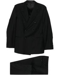 Caruso - Traje de lana con doble botonadura - Lyst