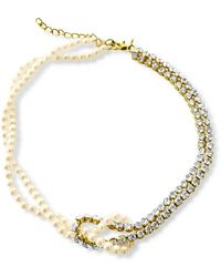 Hzmer Jewelry - Halskette Mit Kunstperlen - Lyst