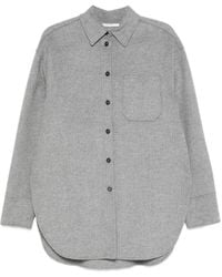 Sportmax - Wool Shirt Jacket - Lyst