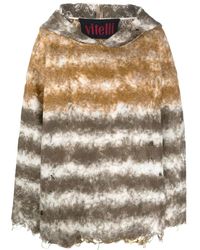 VITELLI - Sudadera Con Capucha Y Motivo De Rayas - Lyst