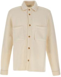 Laneus - Patch-Pocket Button-Front Shirt - Lyst