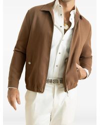 Eleventy - Zip Bomber Jacket - Lyst