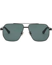 Philipp Plein - Geometric-Frame Double-Bridge Sunglasses - Lyst