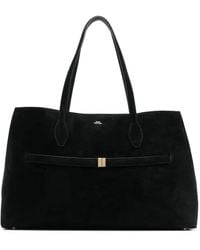 TOTEME - Schultertasche Aus Wildleder - Lyst