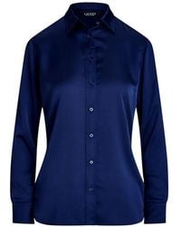 Ralph Lauren - Buttoned Long-Sleeve Shirt - Lyst
