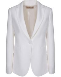 Blanca Vita - Blazer À Simple Boutonnage - Lyst