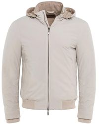 Doriani - Hooded Rib-Trimmed Jacket - Lyst