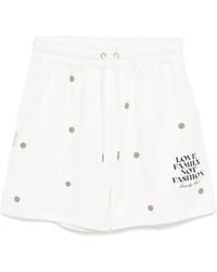 FAMILY FIRST - Short À Logo Imprimé - Lyst