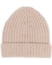 Malo - Ribbed Chunky-Knit Beanie - Lyst