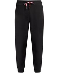 Moncler - Tapered-leg Cotton Track Pants - Lyst