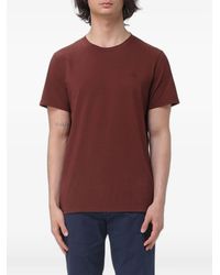 Brooksfield - Embroidered-Logo T-Shirt - Lyst
