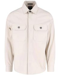 ZEGNA - Chemise À Poches Multiples - Lyst
