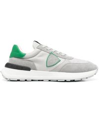 Philippe Model - Logo-Patch Low-Top Sneakers - Lyst