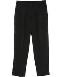 Yes London - Pleated Elasticated-Waistband Trousers - Lyst
