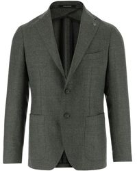 Tagliatore - Patch-Pocket Button-Cuff Blazer - Lyst