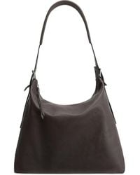 Lemaire - Hobo Leren Schoudertas Met Ceintuur - Lyst