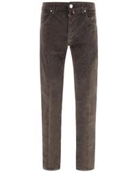 Jacob Cohen - Scott Slim-Fit Trousers - Lyst