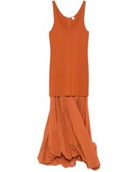 TOTEME - Cocon Mouwloze Jurk - Lyst