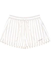 Off-White c/o Virgil Abloh - Striped Shorts - Lyst