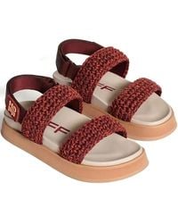 HOFF - Braided Leather Sandals - Lyst