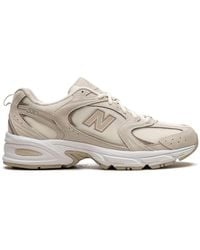 New Balance - 530 Off White/Creme Sneakers - Lyst