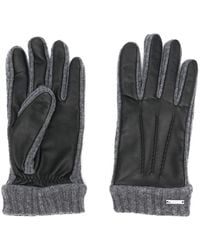 BOSS - Handschoenen Met Vlakken - Lyst