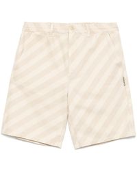 Marni - Pantalones Vaqueros Cortos A Rayas - Lyst