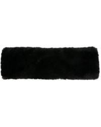 Apparis - Eleni Faux-Fur Elasticated Headband - Lyst