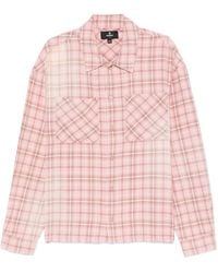 Represent - Geruit Overhemd - Lyst