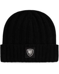 Blauer - Cutter Fisherman Ribbed-Knit Beanie Hat - Lyst