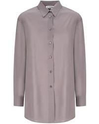 Jil Sander - Drop-Shoulder Button-Up Shirt - Lyst