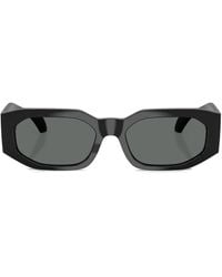Versace - Geometric-Frame Sunglasses - Lyst