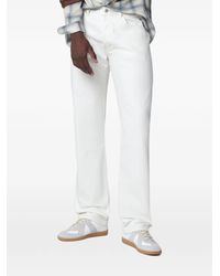 Jeanerica - Logo-Patch Straight-Leg Jeans - Lyst