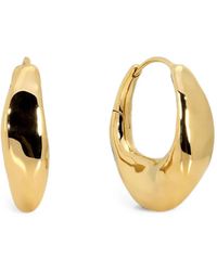 Monica Vinader - Boucles D'Oreilles Créoles Antica Format Moyen - Lyst