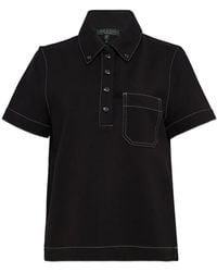 Rag & Bone - Irina Poloshirt Mit Kontrastnähten - Lyst