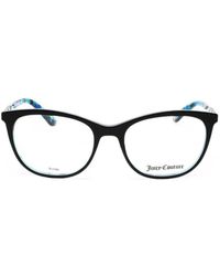 Juicy Couture - Cat-Eye Frame Glasses - Lyst