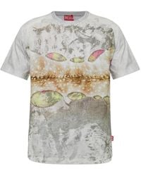 DIESEL - T-Clintin Printed T-Shirt - Lyst